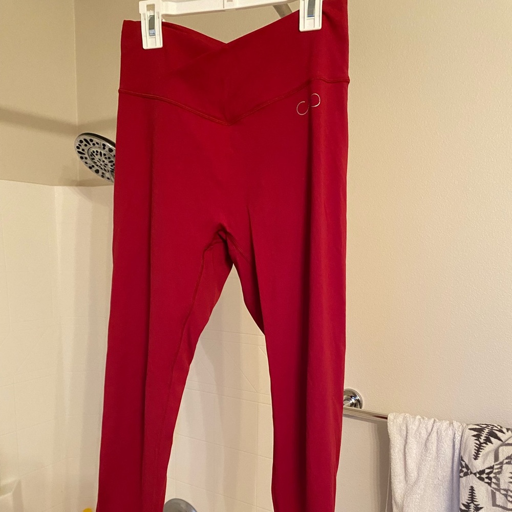 Curves N Combatboots Executive V front leggings -L